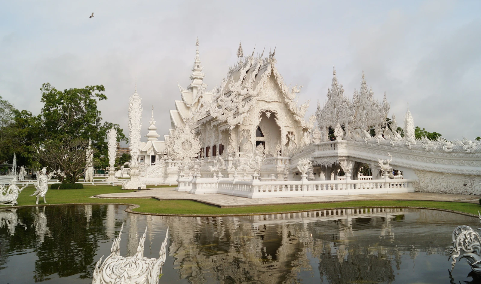 The White Temple, Wat Rong Khun, in Chiang Rai